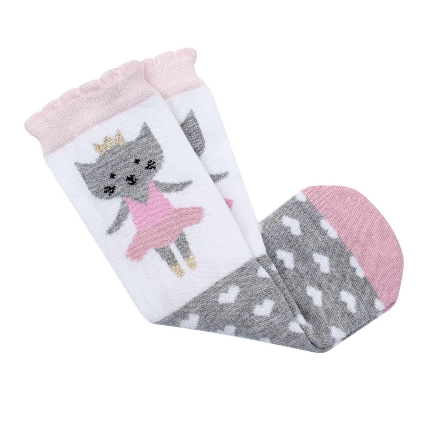 Ballet Cat Midi Socks