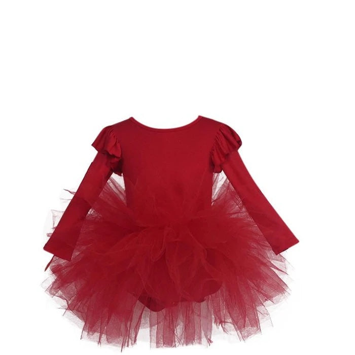 Sukienka DOLLY | TIMELESS LONG SLEEVE TUTU Red